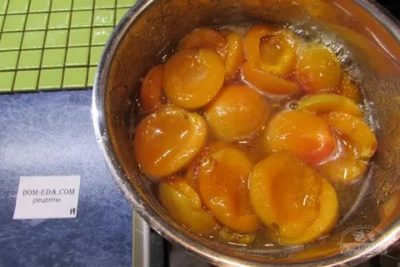 варенье из абрикосов с мятой