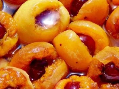 варенье из абрикосов с вишней