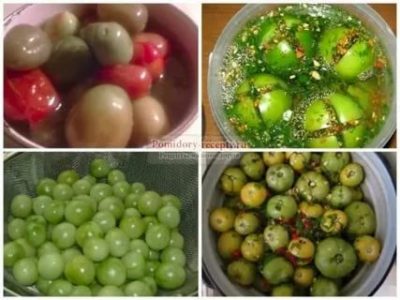 как засолить зеленые помидоры в кастрюле чтобы не было плесени