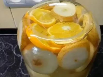 компот из груш и апельсинов на зиму