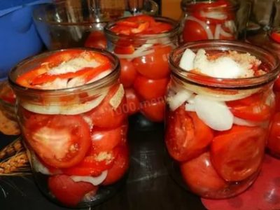 как солить помидоры в желатине