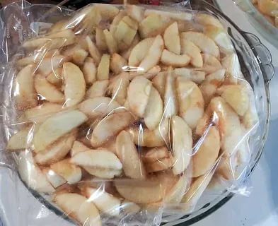 как заморозить яблоки в морозилке на зиму